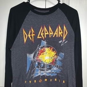 Longsleeve Two tone band shirt